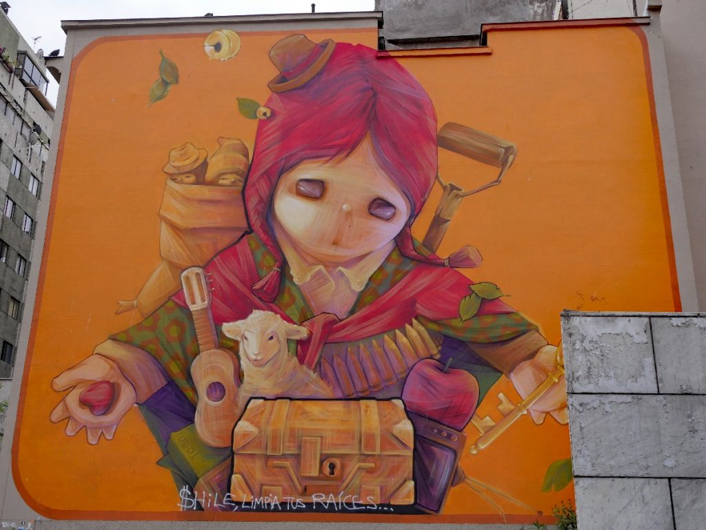 Street Art in Santiago de Chile - Chile
