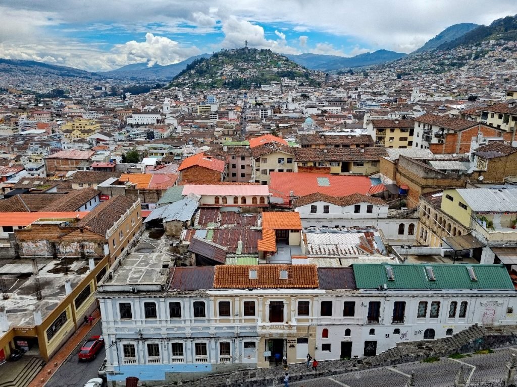 Blick über Quito - Ecuador