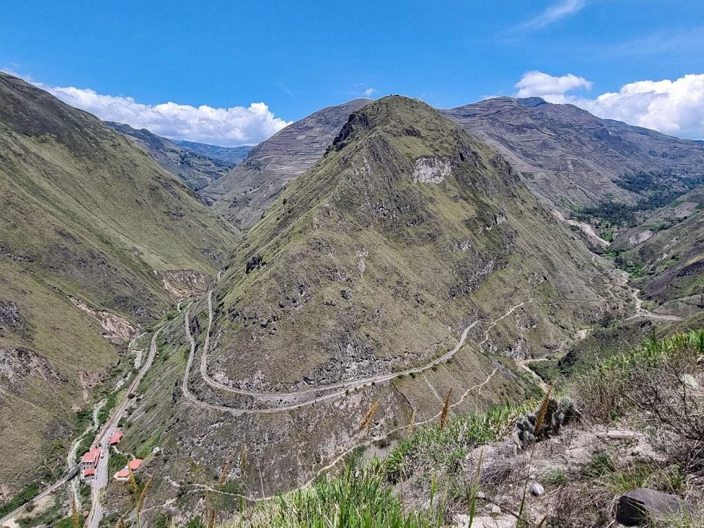 Blick auf die Teufelsnase - Ecuador