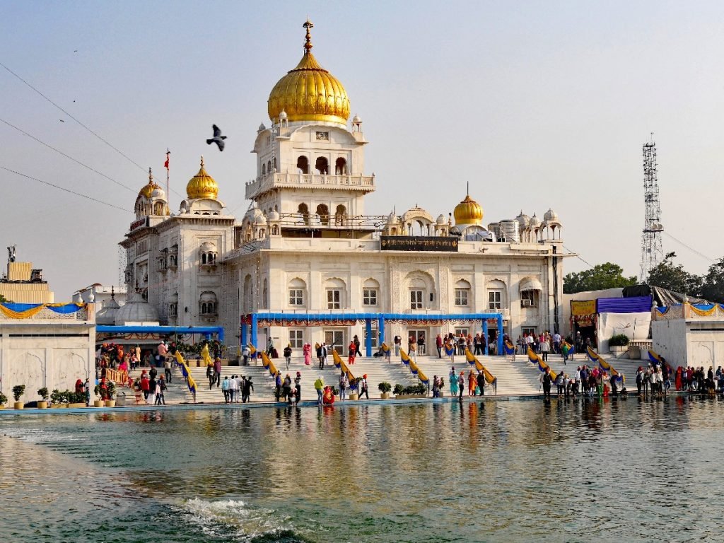 Gurudwara Bangla Sahib, Sikh-Tempel in Delhi - Indien