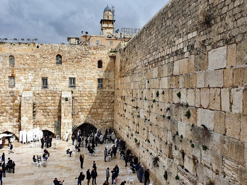 An der Klagemauer in Jerusalem - Israel