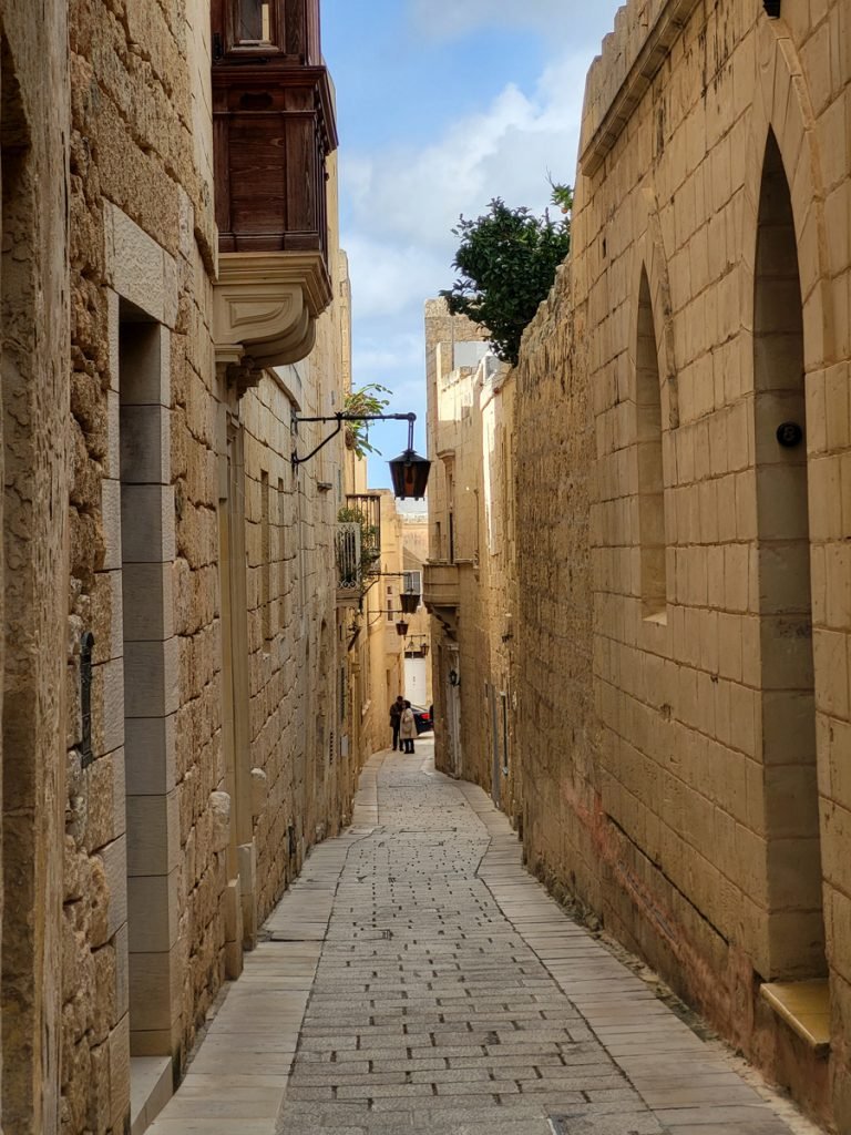 Die engen Gassen von Mdina – Malta