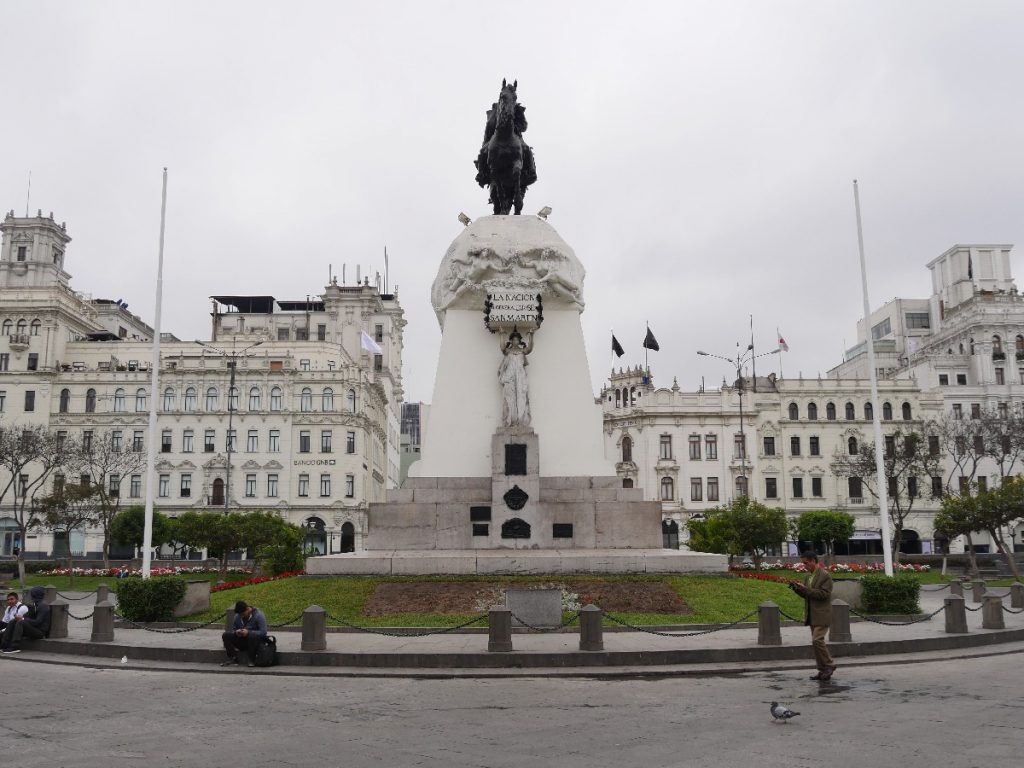 Plaza San Martín in Lima – Peru