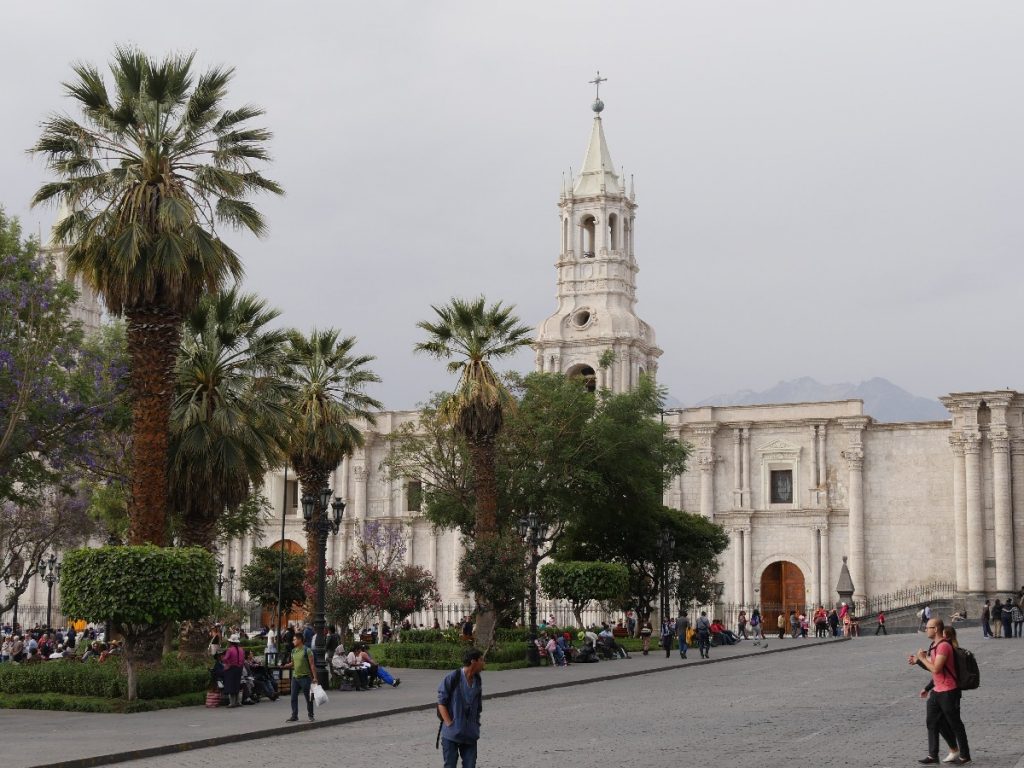 Plaza de Armas in Arequipa – Peru
