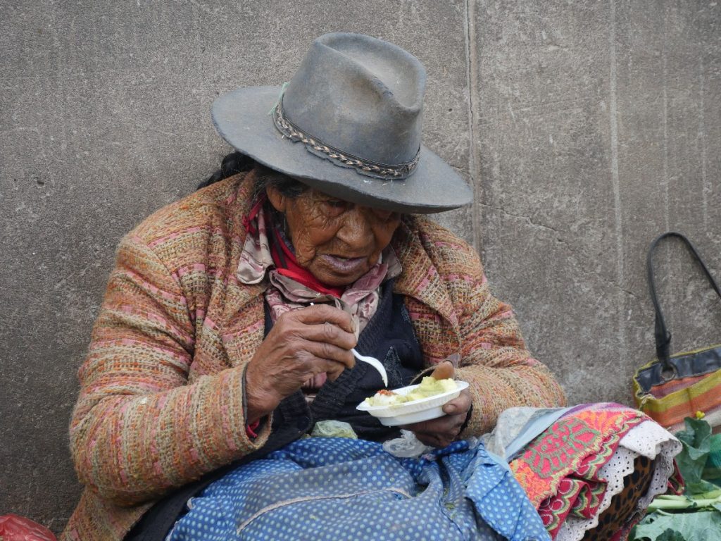 Ältere Dame in Cusco – Peru
