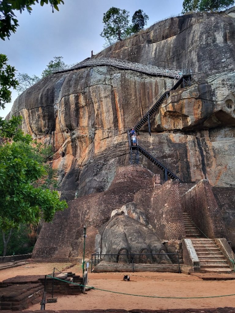 Abstieg von Sigiriya - Sri Lanka
